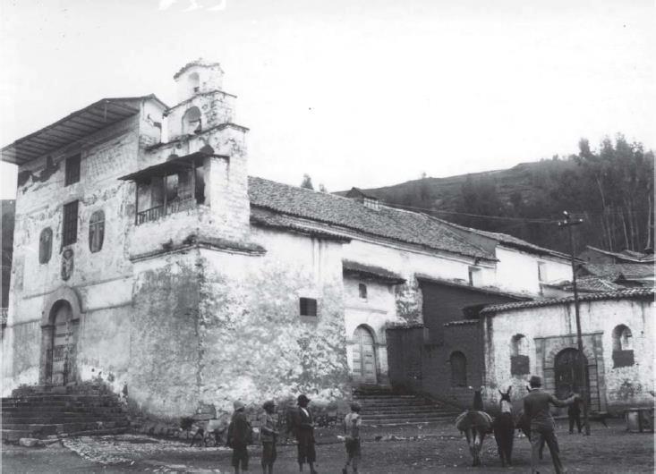 Templo de San Blas antigua en Cusco