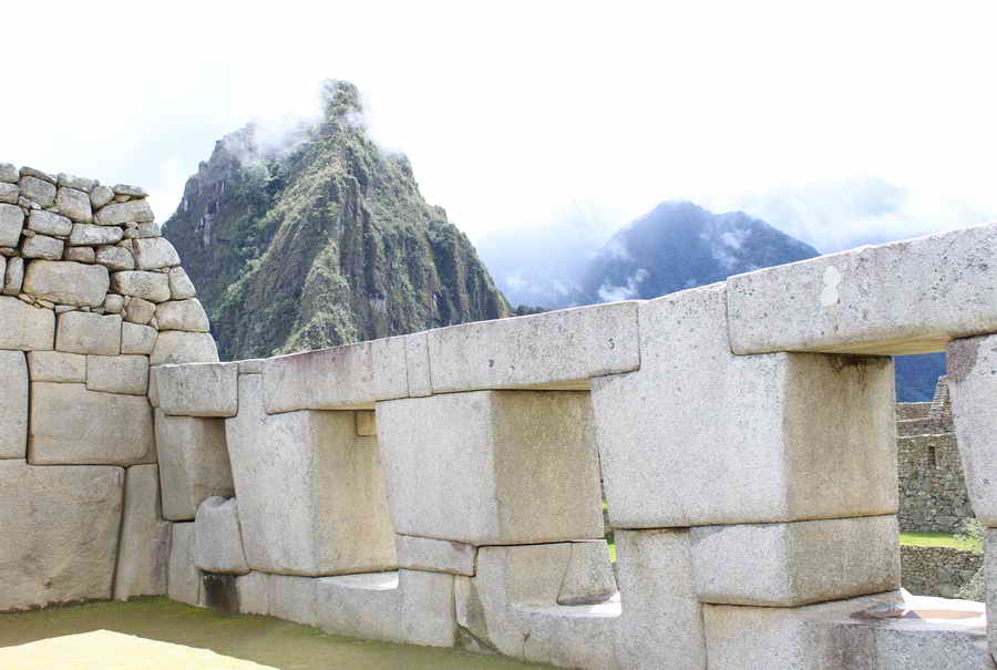 Templo de las tres ventanas en Machupicchu.
