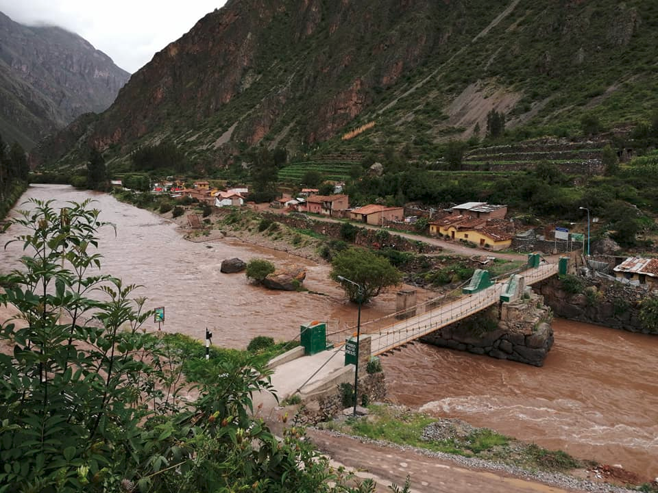 Puente Inca en Ollantaytambo