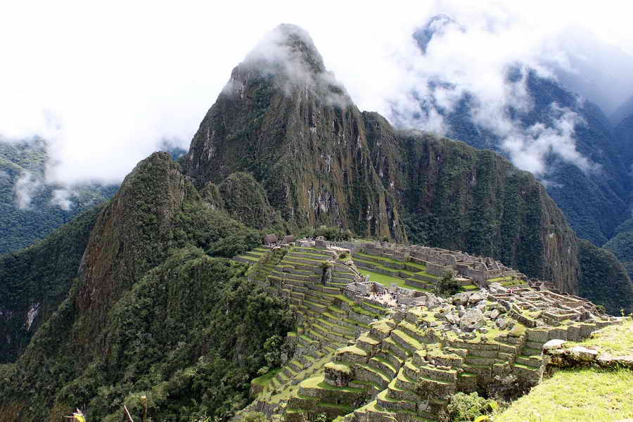 Machupicchu maravilla del mundo.