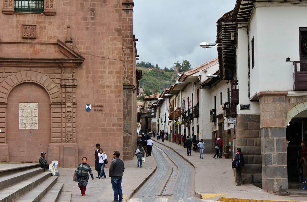 calle triunfo cusco