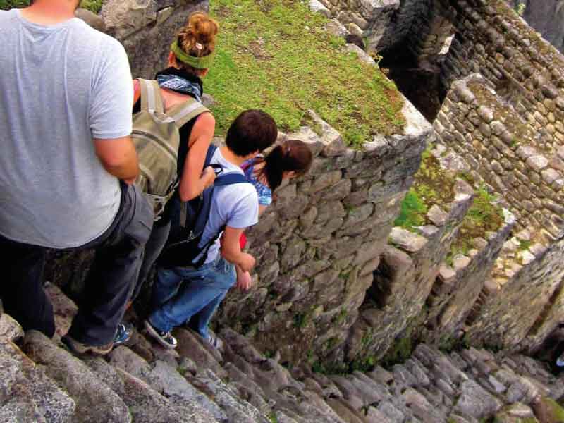 Ascender a la cima del Waynapicchu es considerado de una dificultad moderada-media.