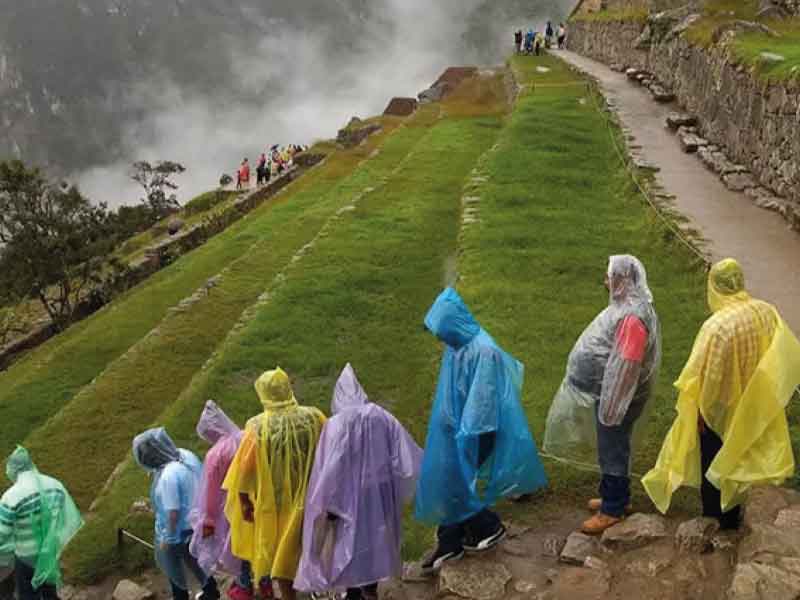 Machupicchu en temporada de lluvias