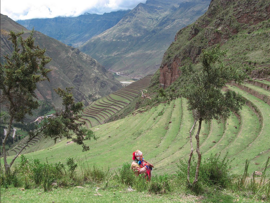 Andenes incas Cusco Pisaq
